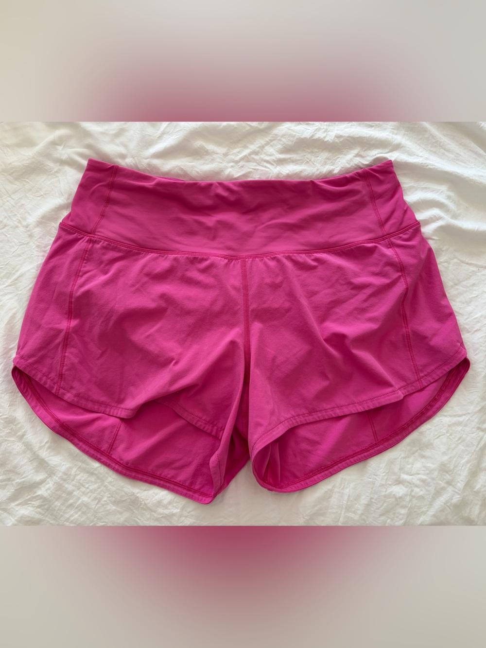 Lululemon Speed Up High Rise Short 4" inseam ?sonic pink size 10 running